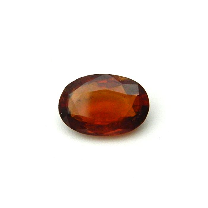 Natural Ceylon Hessonite Garnet (Gomed) Gemstone, 7.68 Carat/ 8.42 Ratti Thumbnail