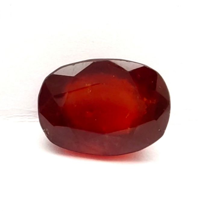 Natural Ceylon Hessonite Garnet (Gomed) Gemstone, 06.72 Carat/ 7.37 Ratti Image