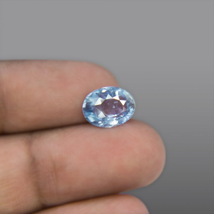 Natural Ceylon Blue Sapphire (Neelam) 4.53 Carat/ 5.05 Ratti Thumbnail