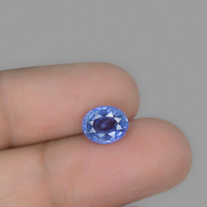 Natural Ceylon Blue Sapphire - 2.70 Carat Thumbnail