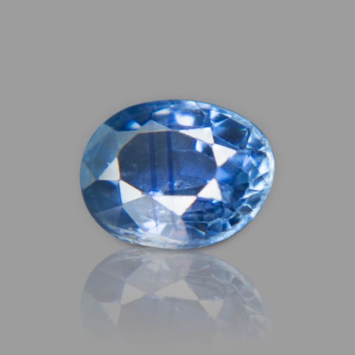 Natural Ceylon Blue Sapphire - 0.73 Carat Image