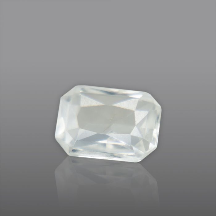 Natural White Sapphire, Princess Cut 1.72 Carat/ 1.90 Ratti Thumbnail